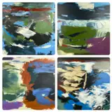 Y Berwyn by Michael Hunt, oil, sold Feb 2024