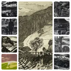 Nine artist proof prints/limited edition prints - including 'View by John Hunt, print (other), sold Feb 2024