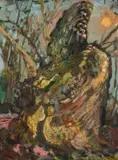 Inchmahome Veteran by Dan Llywelyn Hall, 2006, oil on canvas, offered Jan 2024