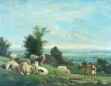 Untitled by Victor Émile Cartier, oil on panel, offered Jan 2024