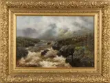 Untitled by Sydney Watson Arthur, oil on canvas, offered Jan 2024