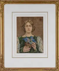 Untitled by Henry Meynell Rheam, 1919, watercolour, sold Jan 2024