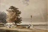 Untitled by Thomas Shotter Boys Nws, 1830, watercolour, sold Jan 2024
