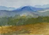 April 1994 by Kay Faithful, watercolour, sold Jan 2024