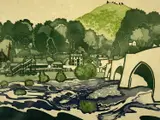 Untitled by Alan Lumsden limited edition, lithograph, sold Jan 2024