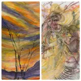 Untitled by Jain Koffler Ba, 2006, mixed media, offered Jan 2024