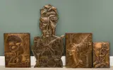 African Hair Lady by Jain Koffler Ba, sculpture, sold Jan 2024