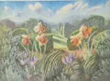 Spring Flowers by Tim Rossiter limited edition, print, sold Dec 2023