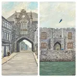 Oils by G E Hughes, oil, offered Dec 2023