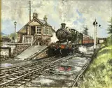 Titled verso ' by Bernard R Jones, oil on canvas, offered Dec 2023