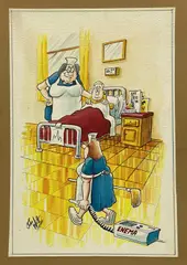 Untitled by John Henry Witt, watercolour, offered Dec 2023