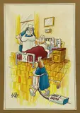Untitled by John Henry Witt, watercolour, offered Dec 2023