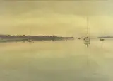 Beaumaris by Steven Jones, pencil, sold Dec 2023