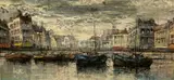 Untitled by Marcel Lareau, oil on canvas, sold Dec 2023