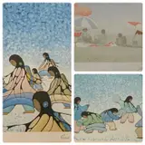 Winter Dancers by Cecil Youngfox, print, offered Dec 2023
