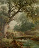 A Hot Summer by Eduard Hildebrandt, oil on canvas, sold Dec 2023