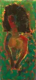 Mu cime Kleopatra by Rose Feller, oil on linen, sold Jul 2024