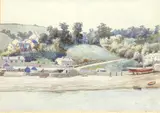 A west country by Louis Neville, watercolour, sold Jun 2024