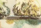 Dryfield: May Mushrooms by Carolyn White, oil, offered May 2024