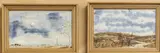 Depicting by Frances Barnes, oil, sold Apr 2024