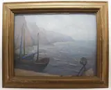 Southerly wind by J. M. Campbell, oil on board, sold Nov 2023