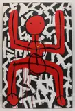 Bodys III acrylic by Edward Dutkiewicz, acrylic on canvas, sold Nov 2023