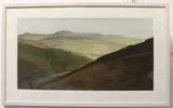 Cader Idris - Winter Sun by Judith Yarrow, mixed media, offered Nov 2023