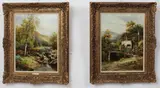 The Faggot Gatherers by Robert John Hammond, 1897, Oil on canvas, sold Oct 2023