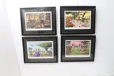 A set of four limited edition lithographs by Rodney Matthews, pencil, offered Oct 2023