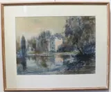 The Holme Regents Park by Jean Reddaway, pastel, sold Aug 2023