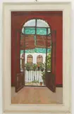 The Hanging Garden by Richard Beer, oil on canvas, sold Jun 2023
