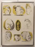 a limited edition (49/70) brushed steel framed and glazed colour by Graham Sutherland, lithograph, offered Jun 2023