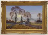 Brief Respite by Bill Haines, oil on canvas, sold May 2023