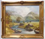 Great Gable, Cumberland by Prudence Turner, oil on canvas, offered Apr 2023