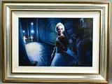 'The Performance', a portrait of a ballet dancer backstage, signed by Rob Hefferan, oil on canvas, sold Nov 2020