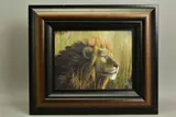 'Braveheart', a Limited Edition portrait of a Lion, signed bottom by Jonathan Truss, print (other), sold Nov 2020