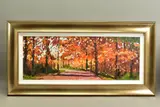 'Woodland Walk', a Limited Edition print, 40/195, signed by Timmy Mallett, print, sold Nov 2020