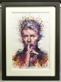 'She Says Shhhh', a Limited Edition print of a David Bowie by Daniel Mernagh, print, sold Nov 2020