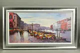 'Afternoon in Venice', a Limited Edition print, 9/195, signed bottom by Henderson Cisz, print, sold Nov 2020