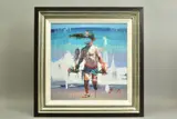 'Mar De Poniente', a Limited Edition print of a small child at the by Christian Hook, print, sold Nov 2020