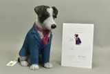 'Suited and Booted', a Limited Edition sculpture of a Dog, 136/595, by Doug Hyde, sculpture, sold Nov 2020