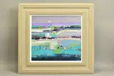 Bird song by Emma S Davis R.S.W. P.A.I, mixed media on board, sold Nov 2020