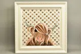 My hearts for moo by Jennifer Hogwood, oil on canvas, sold Nov 2020