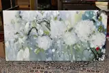 Summer elegance by Danielle O'Connor Akiyama, oil, sold Nov 2020