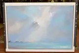 Brighton palace pier ii by Clare Grose, oil on canvas, sold Nov 2020