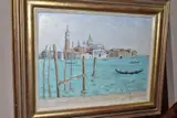 San giorgio maggiore by Evelyn Ableson, oil on canvas, sold Nov 2020