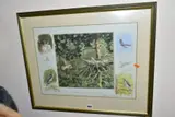 May rspb birds calendar 1995 by Bruce Edward Pearson, watercolour on paper, sold Nov 2020