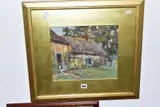 An early 20th Century by J. R. Warburton, watercolour, sold Nov 2020