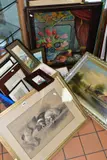 to include a late Victorian charcoal sketch of two King Charles Spaniels, by Pictures And Prints Etc, charcoal, sold Nov 2020