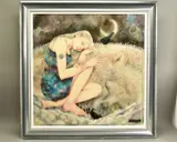 Snow queen by Kerry Darlington, print, sold Nov 2020